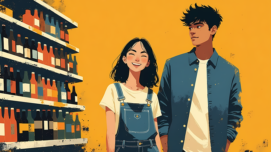 Illustration Supermarkt